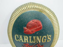 Load image into Gallery viewer, CARLING&#39;S RED CAP ALE Beer Sign 1930s BASTIAN BROS Co NY USA Bar Pub Tavern Ad
