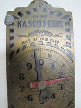 Load image into Gallery viewer, Antique KASCO FEEDS Advertising Scale weigh milk feed seed country store farm
