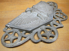 Load image into Gallery viewer, Old EAGLE with STARS Decorative Art US Post Office Metal Architectural Hardware
