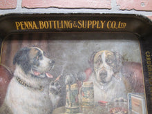 Load image into Gallery viewer, 1910 PENNA BOTTLING &amp; SUPPLY Tray SWALLOW BEVERAGES DOVE GINGER ALE PHILA CAMDEN
