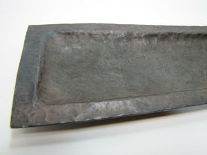 Arts & Crafts Hammered Copper Decorative Arts Tray Fabulous Original Patina 1900