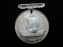 Load image into Gallery viewer, 1911 CORONATION KING GEORGE V QUEEN MARY Souvenir Medallion Fob Medal
