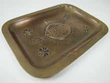 Load image into Gallery viewer, Antique Bronze 1914 Firestone National Fire Chiefs Convention Tray New Orleans
