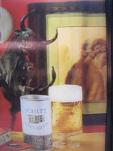 Load image into Gallery viewer, 1960s SCHLITZ MALT LIQUOR Lenticular Hologram Adv Sign Bar Pub Liquor Store
