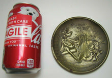 Load image into Gallery viewer, WOLF HARE Bottle Vodka Truck Brass Tray Ashtray Card Tip Trinket
