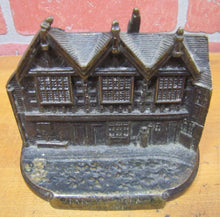 Load image into Gallery viewer, Old STANLEY PALACE CHESTER England Solid Brass Bookend Decorative Art Statue
