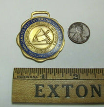 Load image into Gallery viewer, MEAT CUTTERS &amp; BUTCHERS WORKMEN AFL Antique Fob Medallion BASTIAN BROS NY Ornate
