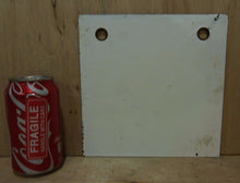 Load image into Gallery viewer, Old Porcelain 46 Sign double grommet gas price hanger house room industrial adv
