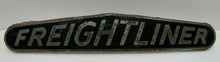 Load image into Gallery viewer, FREIGHTLINER Old Diesel Truck Tractor Nameplate Emblem Sign Plated Brass Bronze
