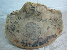 Load image into Gallery viewer, Folk Art Petrified Mushroom - 1939 Tatalrose British Columbia indian chief wahoo
