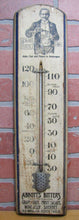 Load image into Gallery viewer, ABBOTTS BITTERS Adds Zest and Flavor to Beverages Antique Thermometer Sign Pub
