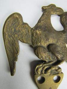 EAGLE Old Brass Hook Hanger Bracket Ball&Ball Figural Architectural Hardware