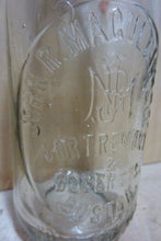Load image into Gallery viewer, JOHN MACULLION &amp; Co BOSTON MASS Antique Embossed Porcelain Top Soda Beer Bottle
