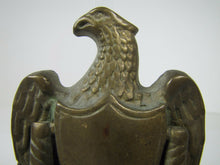 Load image into Gallery viewer, EAGLE Old Brass Door Knocker Figural Architectural Hardware Element
