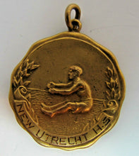 Load image into Gallery viewer, 1935 BROOKLYN New York LONG JUMP Sports Award Medallion NEW UTRECHT HS
