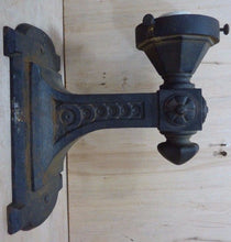 Load image into Gallery viewer, Antique Cast Iron Decorative Art Wall Sconce Light Old Architectural Hardware
