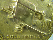 Load image into Gallery viewer, TV GUIDE GOLD MEDAL AWARD Original 1950s Medallion High Relief Ornate Rare
