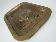 Load image into Gallery viewer, Antique Bronze 1914 Firestone National Fire Chiefs Convention Tray New Orleans
