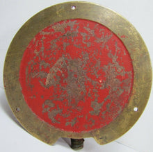 Load image into Gallery viewer, p1906 CASCADE AUTO SPRINKLER Corp US Gauge Co NY Antique Brass Red Fire Alarm
