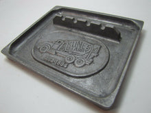 Load image into Gallery viewer, Old KLINE&#39;S QUARRY Advertising Tray Ashtray metal raised figural truck center
