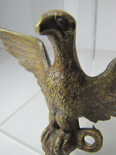 Load image into Gallery viewer, ANTIQUE BRONZE EAGLE Finial Topper Architectural Hardware Element MC PAT APPLD
