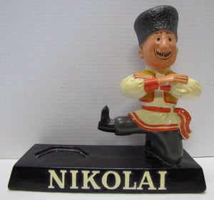 NIKOLAI VODKA Old Chalkware Store Display Liquor Bar Pub Tavern Ad FOUR ROSES