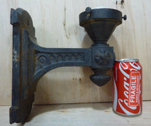 Load image into Gallery viewer, Antique Cast Iron Decorative Art Wall Sconce Light Old Architectural Hardware
