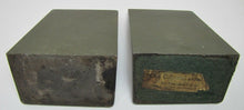 Load image into Gallery viewer, BRADLEY HUBBARD B&amp;H COLONIAL DOOR Antique Bookends Cast Iron Old Paint Ornate
