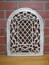 Load image into Gallery viewer, Antique Tombstone Decorative Arts Cast Iron Vent Grate Cover Architectural Hardware Element
