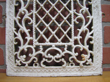 Load image into Gallery viewer, Antique Tombstone Decorative Arts Cast Iron Vent Grate Cover Architectural Hardware Element
