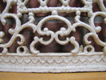 Load image into Gallery viewer, Antique Tombstone Decorative Arts Cast Iron Vent Grate Cover Architectural Hardware Element
