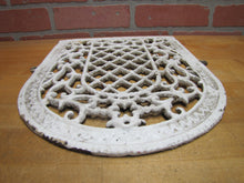 Load image into Gallery viewer, Antique Tombstone Decorative Arts Cast Iron Vent Grate Cover Architectural Hardware Element
