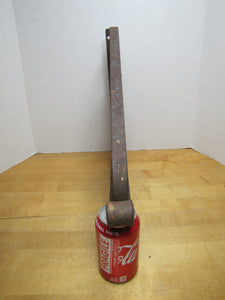Old Country Store Gas Station Repair Shop Display Steel Metal Ad Sign Hardware Bracket
