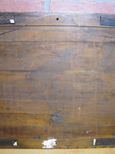 Load image into Gallery viewer, BABCOCK DETROIT UNISTOKER Orig Old Industrial Form Mold Sign Steampunk Equipment Machinery Wooden Form &amp; Metal Braces Maker Number Tag
