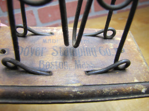 DOVER STAMPING Co BOSTON MASS Antique Advertising COMMON SENSE BROOM HOLDER p19c