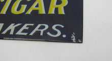 Load image into Gallery viewer, LA FLOR DE ERB 10c CIGAR Antique Embossed Tin Store Display Ad Sign Nat&#39;l Sign Co Dayton O
