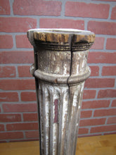 Load image into Gallery viewer, Old Wooden Column Decorative Arts Fluted Architectural Hardware Element 26&quot; Tall

