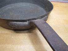 Load image into Gallery viewer, LECLERC NY MAKER Antique Copper Pan Large Heavy New York Wrought Iron Handle
