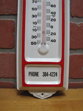 Load image into Gallery viewer, ROOFERS SUPPLIES BERGENFIELD NJ Original Advertising Thermometer Sign Ad
