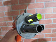 Load image into Gallery viewer, Vintage 1960s Remco Signal Raygun - Space Ray Gun 3 barrels - Orange &amp; Silver
