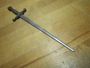 Gladiator Warrior Sword Old Letter Opener Page Turner Decorative Desk Art Tool