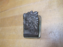 Load image into Gallery viewer, Native American Indian Chief Antique Paper Clip Weight Decorative Arts JUDD Mfg Co
