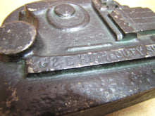 Load image into Gallery viewer, G&amp;E GOULD EBERHARDT HIGH DUTY SHAPER Old Cast Iron Promo Advertising Doorstop Figural Machine Equipment Promotional Ad
