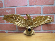 Load image into Gallery viewer, SPREAD WINGED EAGLE Old Figural Bird Finial Topper Decorative Arts Hardware Element
