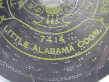 Load image into Gallery viewer, 1889 BLACK AMERICANA PATENT LITTLE ALABAMA COON SYMPHONION MUSIC DISC
