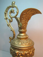 Load image into Gallery viewer, Art Nouveau Decorative Urn Pitcher CHERUBS DEVIL Face DRAGONS MAIDENS Ornate

