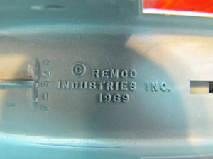 Vintage 1960s Remco Signal Raygun - Space Ray Gun 3 barrels - Orange & Silver