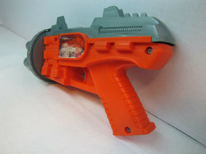 Vintage 1960s Remco Signal Raygun - Space Ray Gun 3 barrels - Orange & Silver