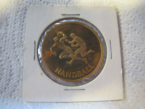1980 MOSCOW OLYMPICS HANDBALL Medallion Official PNC Collection Medal
